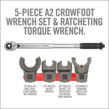 Real Avid - Master-Fit A2 Wrench Set, 5-Piece Stainless Steel