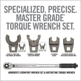 Real Avid - Master-Fit A2 Wrench Set, 5-Piece Stainless Steel