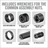 Real Avid - Master-Fit A2 Wrench Set, 5-Piece Stainless Steel