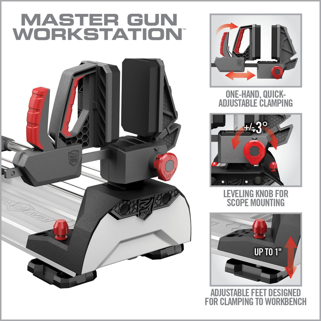 Real Avid - Master Gun Workstation Gun Vise