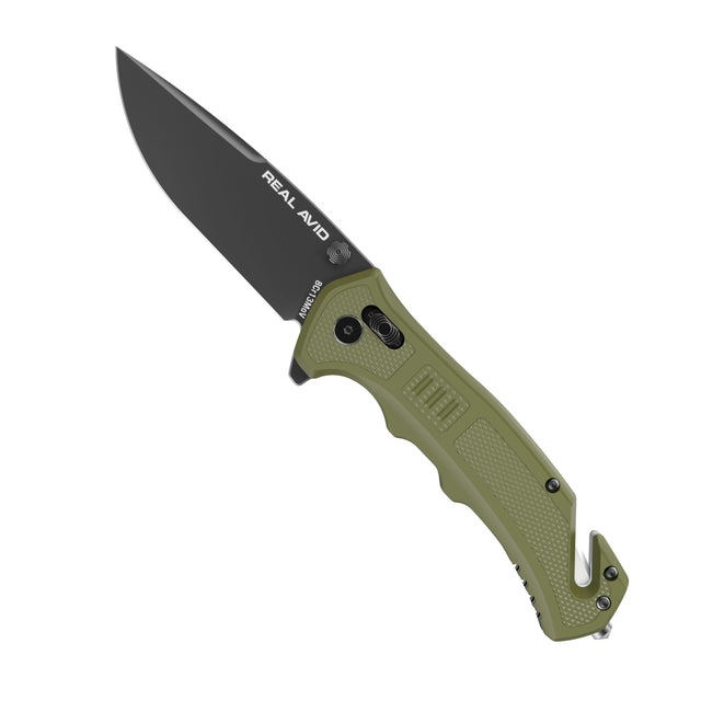 Real Avid - RAV-4 Assisted Folding Knife, Green