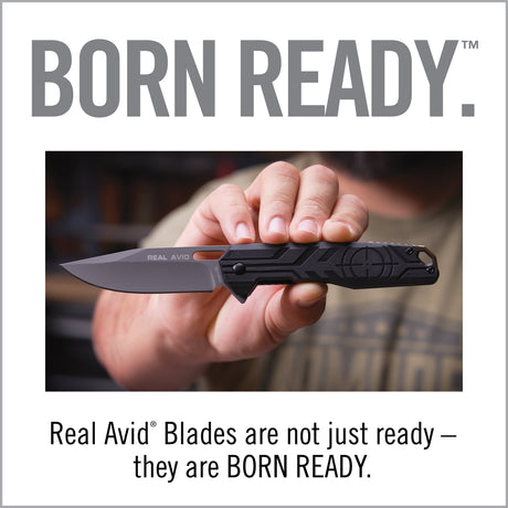 Real Avid - RAV-5 Assisted Folding Knife with Black Finish
