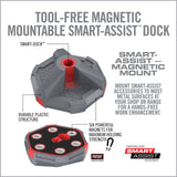 Real Avid - Smart-Assist Magnetic Mount, Gray/Red