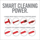 Real Avid - Smart Brushes Set with Integrated Scrapers