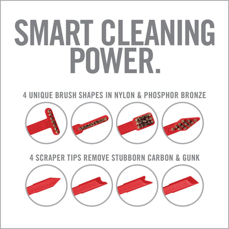 Real Avid - Smart Brushes Set with Integrated Scrapers