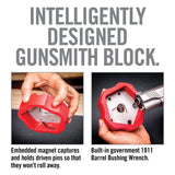 Real Avid - Smart Bench Block, Red/Grey