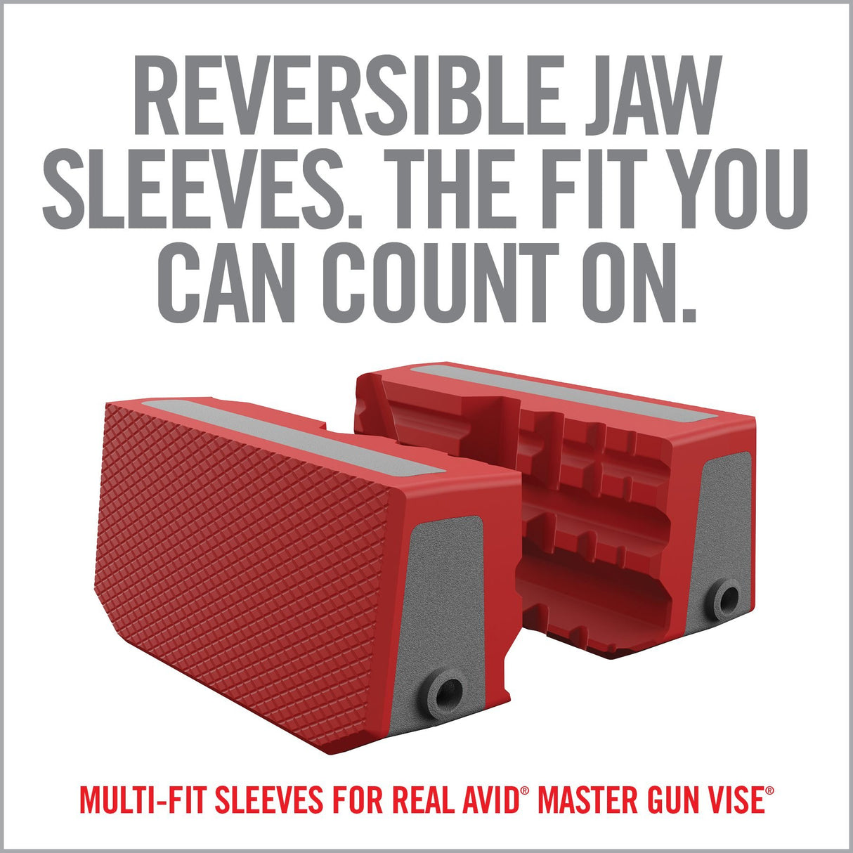 Real Avid - Smart Fit Vice Jaws Multi-Fit, Red