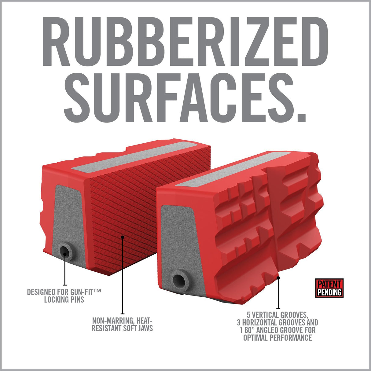 Real Avid - Smart Fit Vice Jaws Multi-Fit, Red