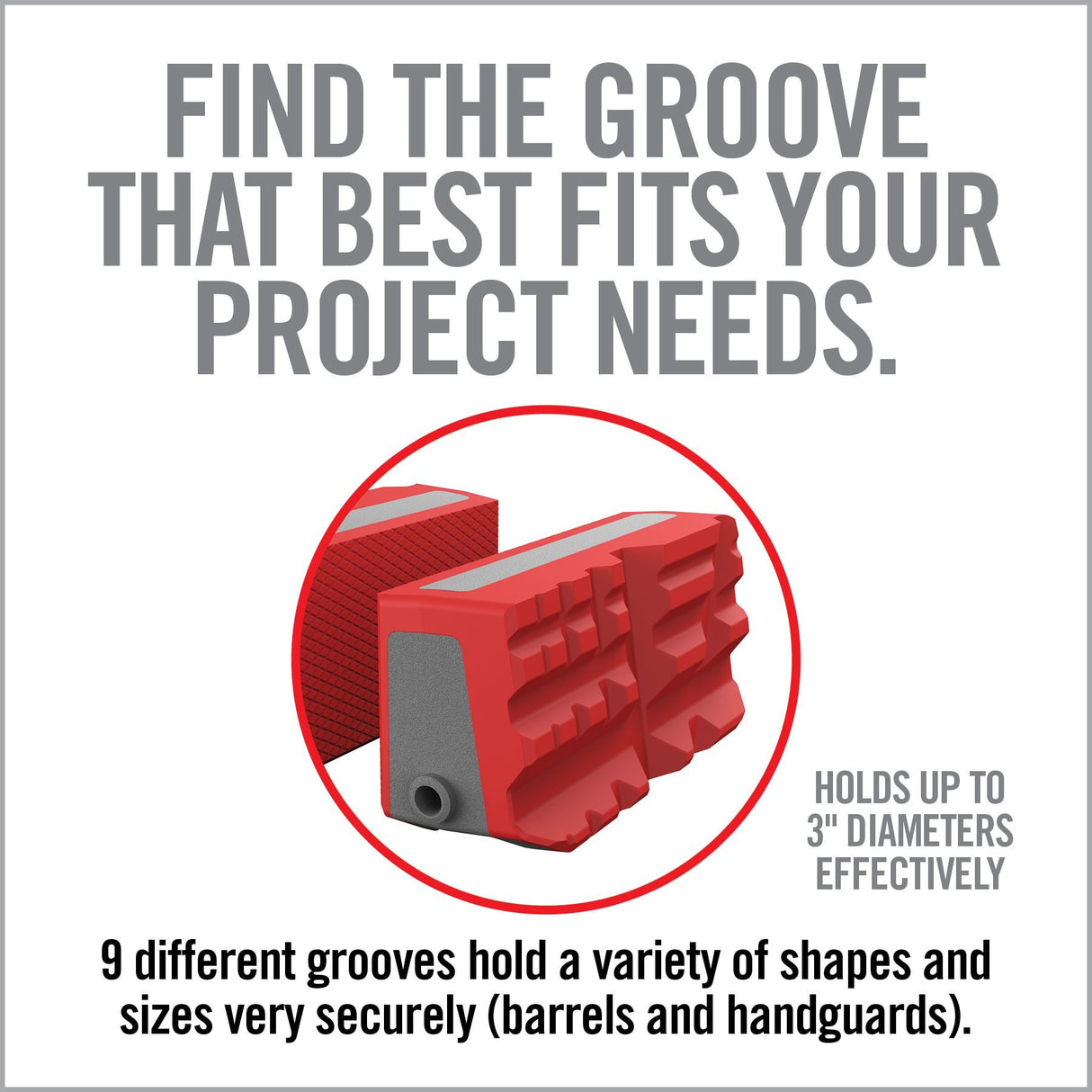 Real Avid - Smart Fit Vice Jaws Multi-Fit, Red