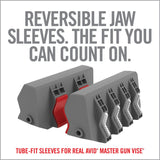 Real Avid - Smart Fit Vice Jaws for Pipe/Barrel - Gray