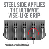 Real Avid - Smart Fit Vice Jaws for Pipe/Barrel - Gray