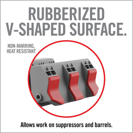 Real Avid - Smart Fit Vice Jaws for Pipe/Barrel - Gray