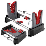Real Avid - Speed Stand Fold and Go Long Gun Stand - Gray