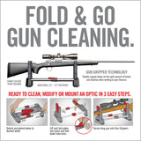 Real Avid - Speed Stand Fold and Go Long Gun Stand - Gray