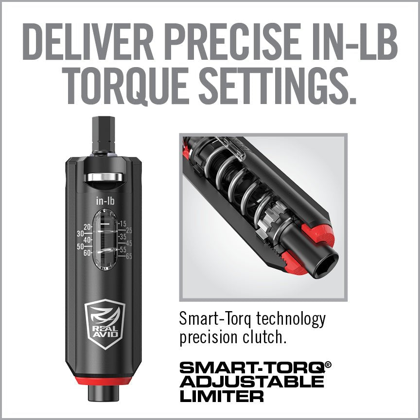Real Avid - Smart-Torq Adjustable Limiter 15-65 Inch-Pounds