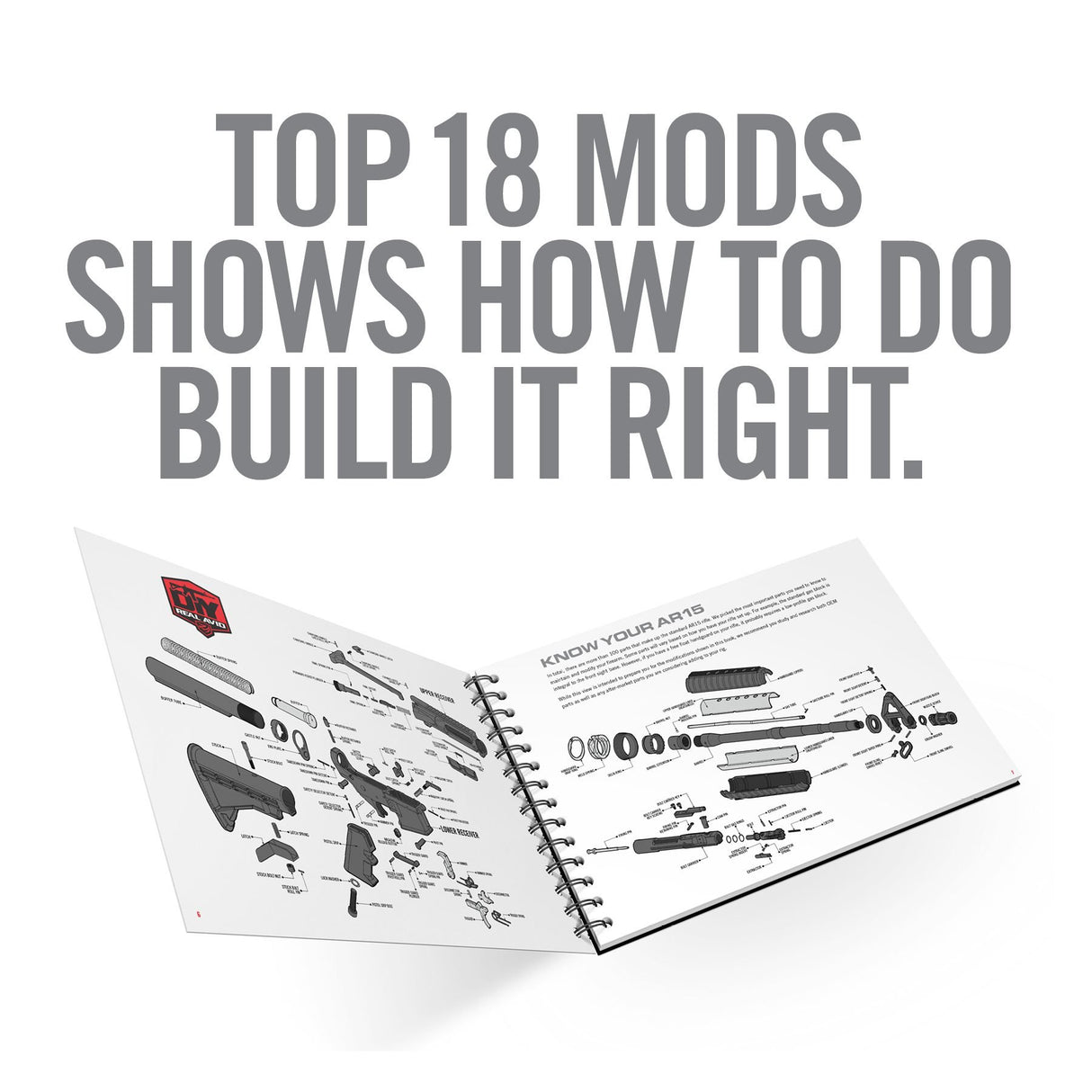 Real Avid - Top AR15 Mods Instructional Book