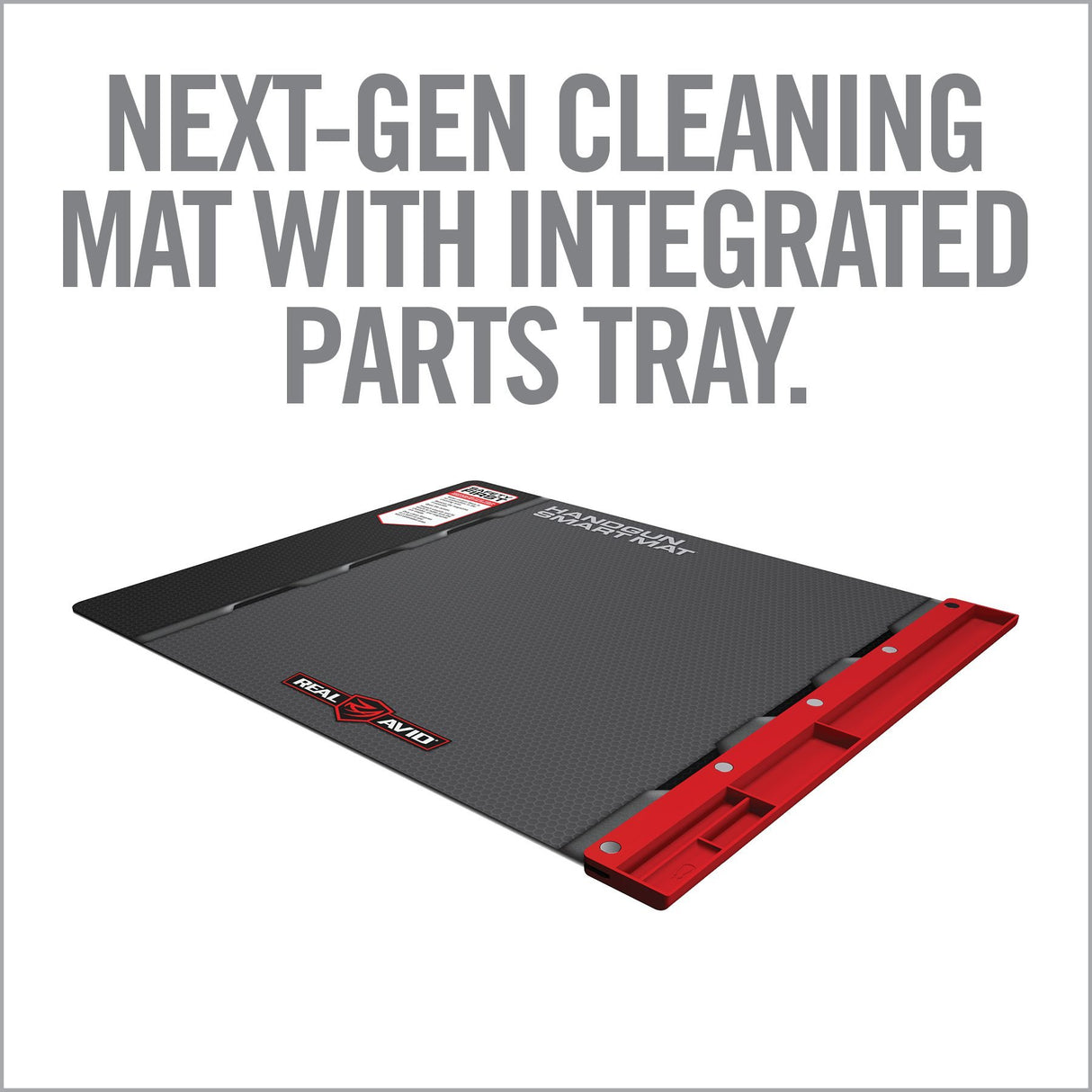 Real Avid - Handgun Smart Mat with Parts Keeper Tray