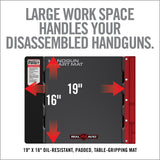 Real Avid - Handgun Smart Mat with Parts Keeper Tray