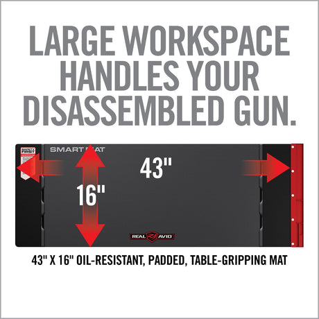 Real Avid - Long Gun Smart Mat with Parts Keeper Tray