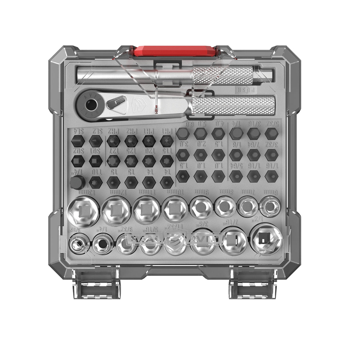 Real Avid - X3 52-Piece Socket & Gunsmithing Bit Set