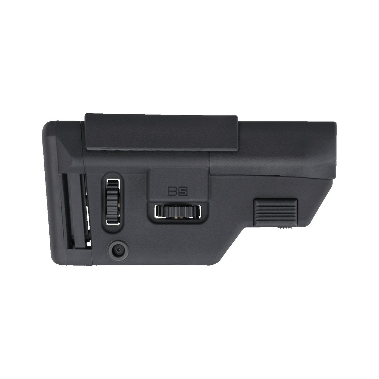 B5 Systems - Collapsible Precision Stock, Black, Medium Riser