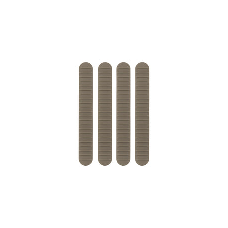 B5 Systems - M-LOK Rail Covers 4-Pack - FDE