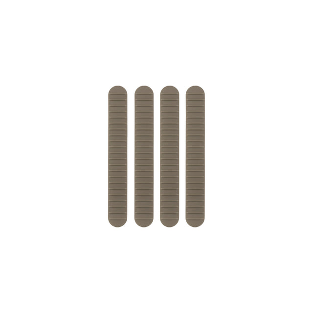 B5 Systems - M-LOK Rail Covers 4-Pack - FDE