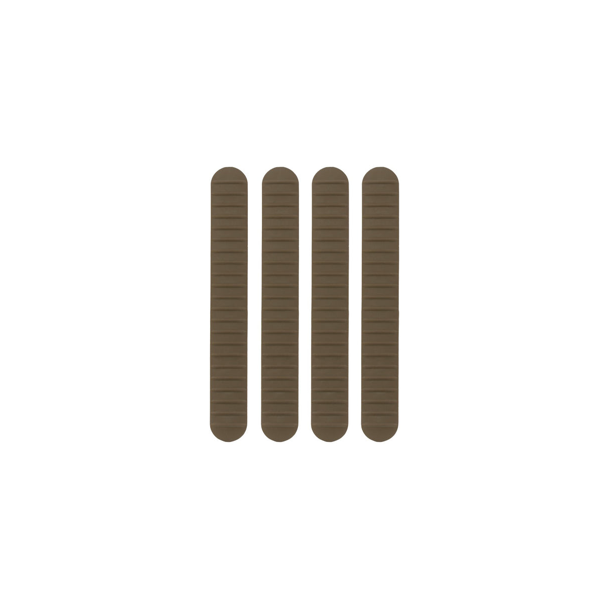 B5 Systems - M-LOK Rail Covers 4 Pack - Coyote Brown