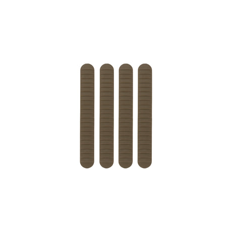 B5 Systems - M-LOK Rail Covers 4 Pack - Coyote Brown