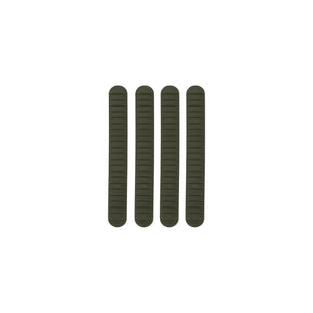B5 Systems - M-LOK Rail Covers 4 Pack - Olive Drab Green
