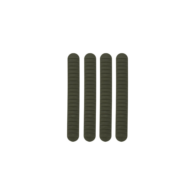 B5 Systems - M-LOK Rail Covers 4 Pack - Olive Drab Green