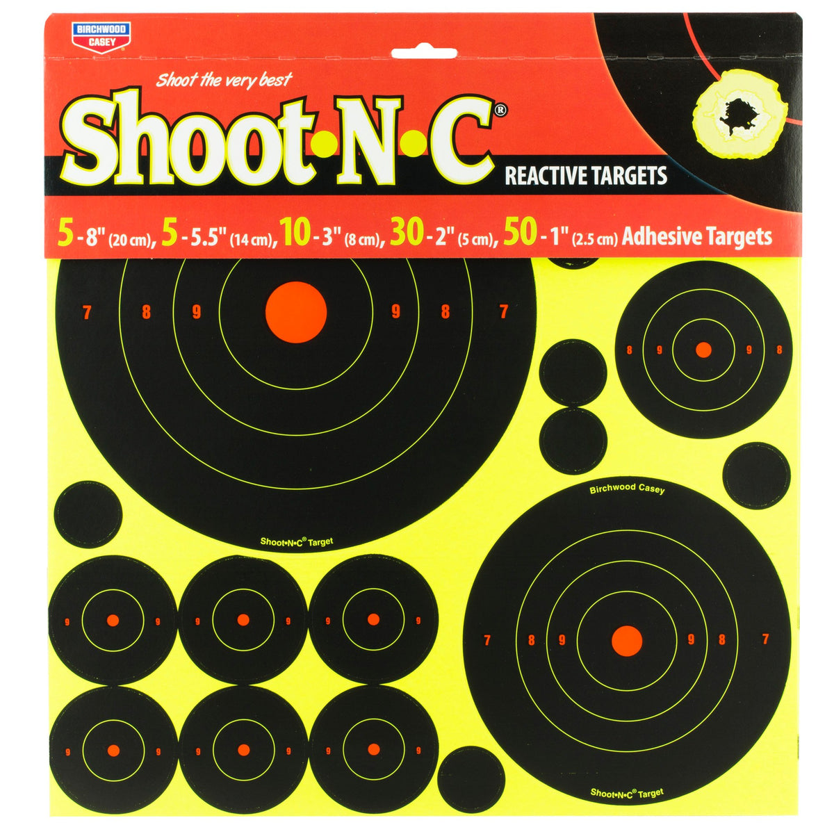 Birchwood Casey - Shoot-N-C Variety Pack 50 Targets