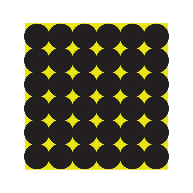 Birchwood Casey - Shoot-N-C Round Bullseye Target, 1", 432 Pack