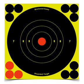Birchwood Casey - Shoot-N-C Round Bullseye Target 6" - 60 Pack