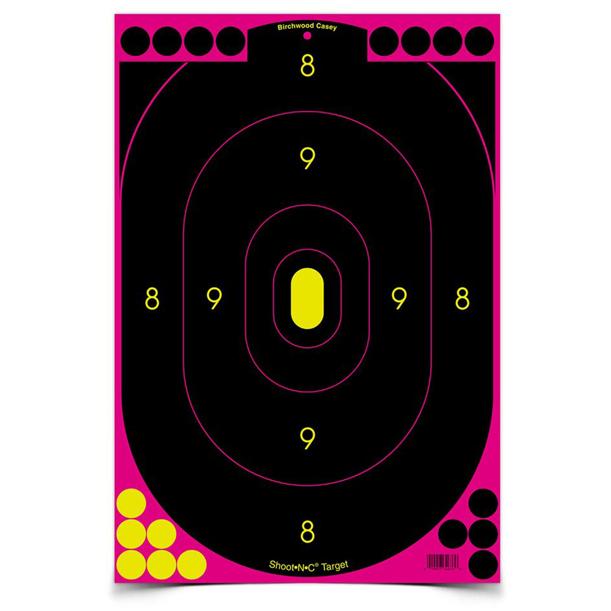 Birchwood Casey - Shoot-N-C Silhouette Target 12x18 Pink