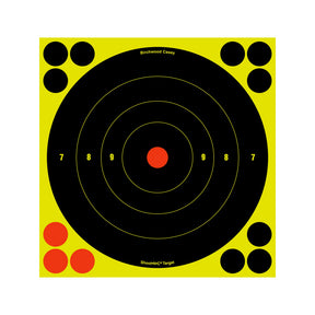 Birchwood Casey - Shoot-N-C 8" Round Bullseye Targets (6 Pack)