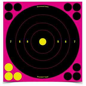 Birchwood Casey - Shoot-N-C Bullseye Target 8" Pink