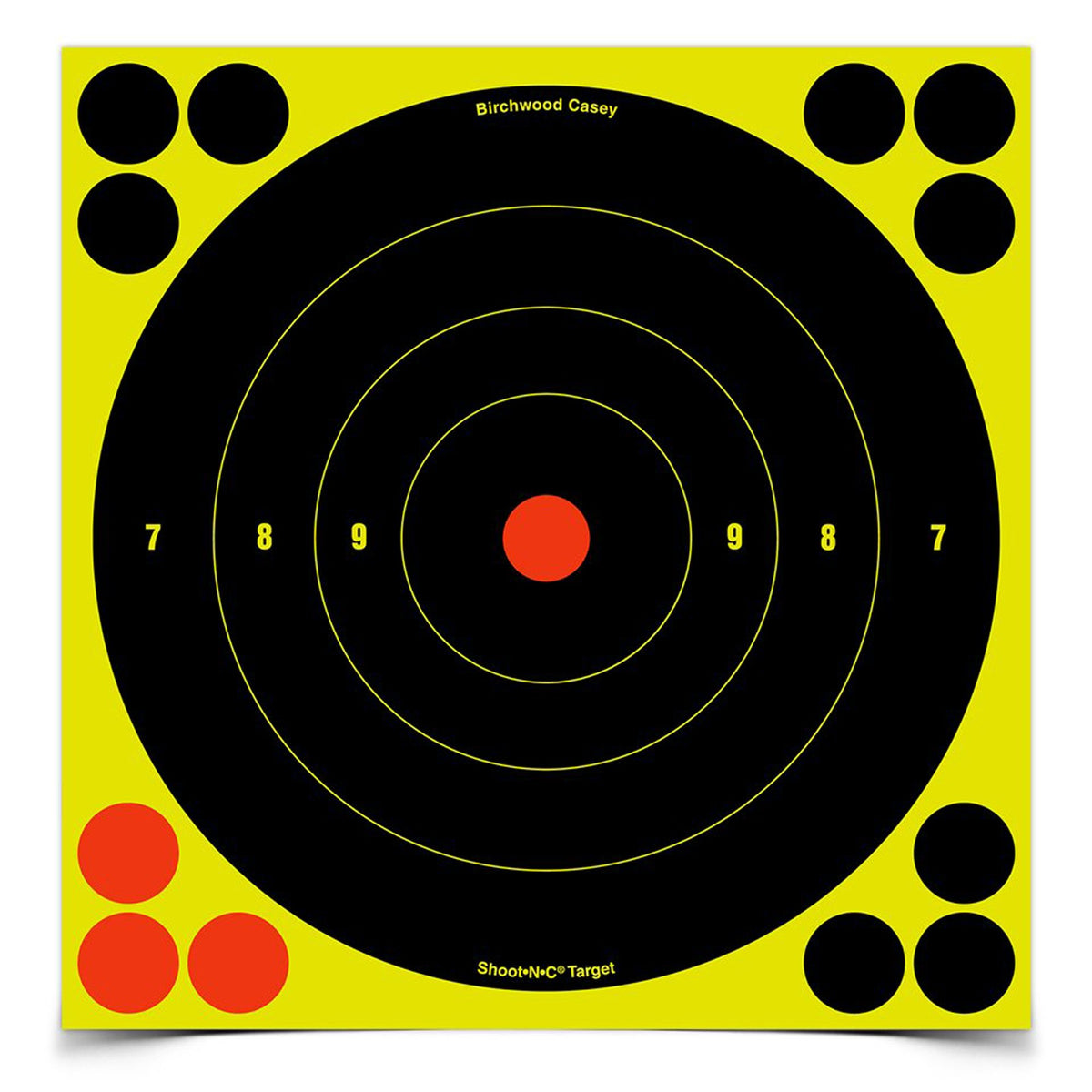 Birchwood Casey - Shoot-N-C Round Bullseye Target 8" - 30 Pack