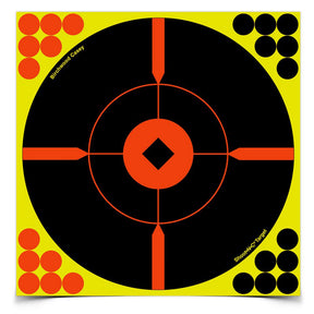 Birchwood Casey - Shoot-N-C Crosshair Bullseye Target 8" - 50 Pack