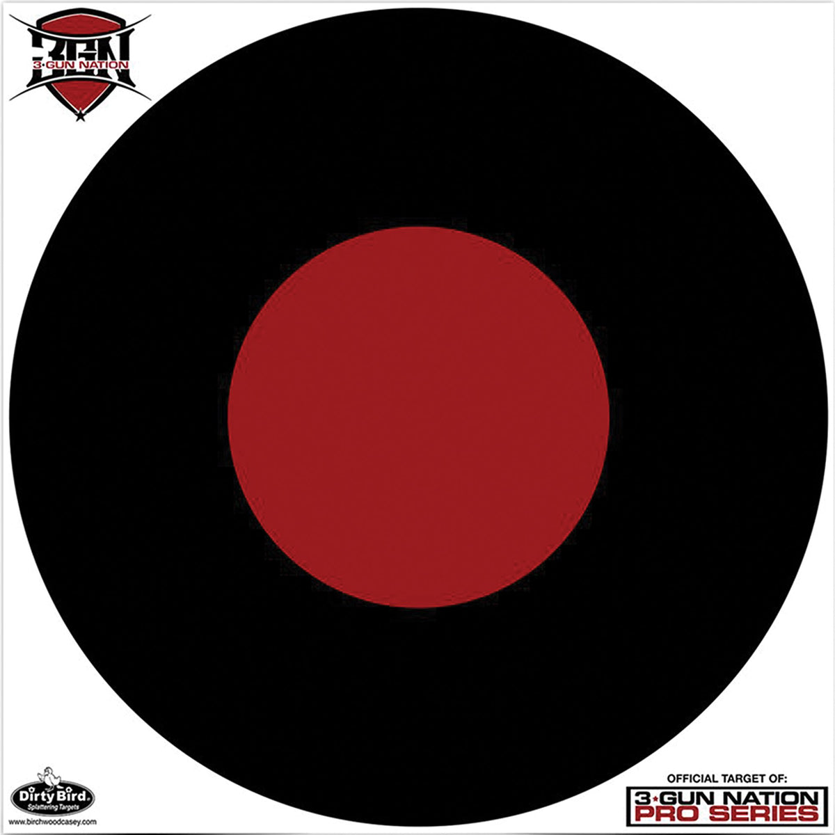 Birchwood Casey - Dirty Bird 3-Gun Nation Target 17.25" - 5 Pack