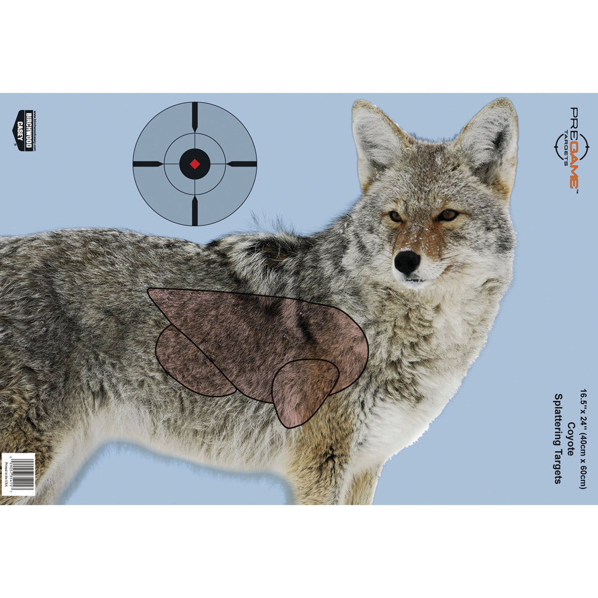 Birchwood Casey - Pregame Coyote Target 16.5x24, 3-Pack