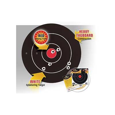Birchwood Casey - Dirty Bird Bullseye Target 6" - 48 Pack