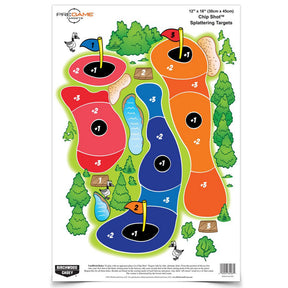 Birchwood Casey - Pregame Chip Shot Target 12x18, 8-Pack