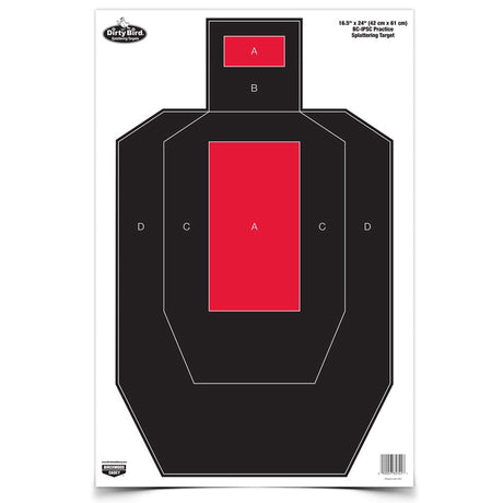 Birchwood Casey - Dirty Bird IPSC Practice Target 3-Pack