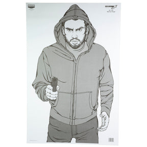 Birchwood Casey - Eze-Scorer Bad Guy Target 23x35 (100 Pack)