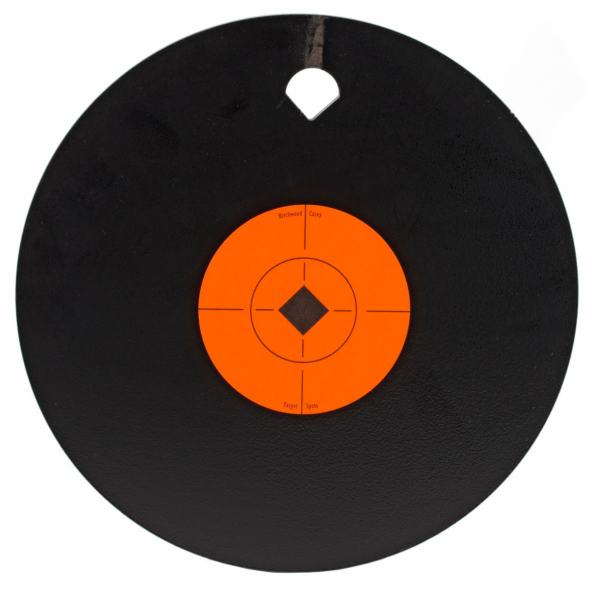 Birchwood Casey - 8" Gong Target with One Hole, AR500 Steel