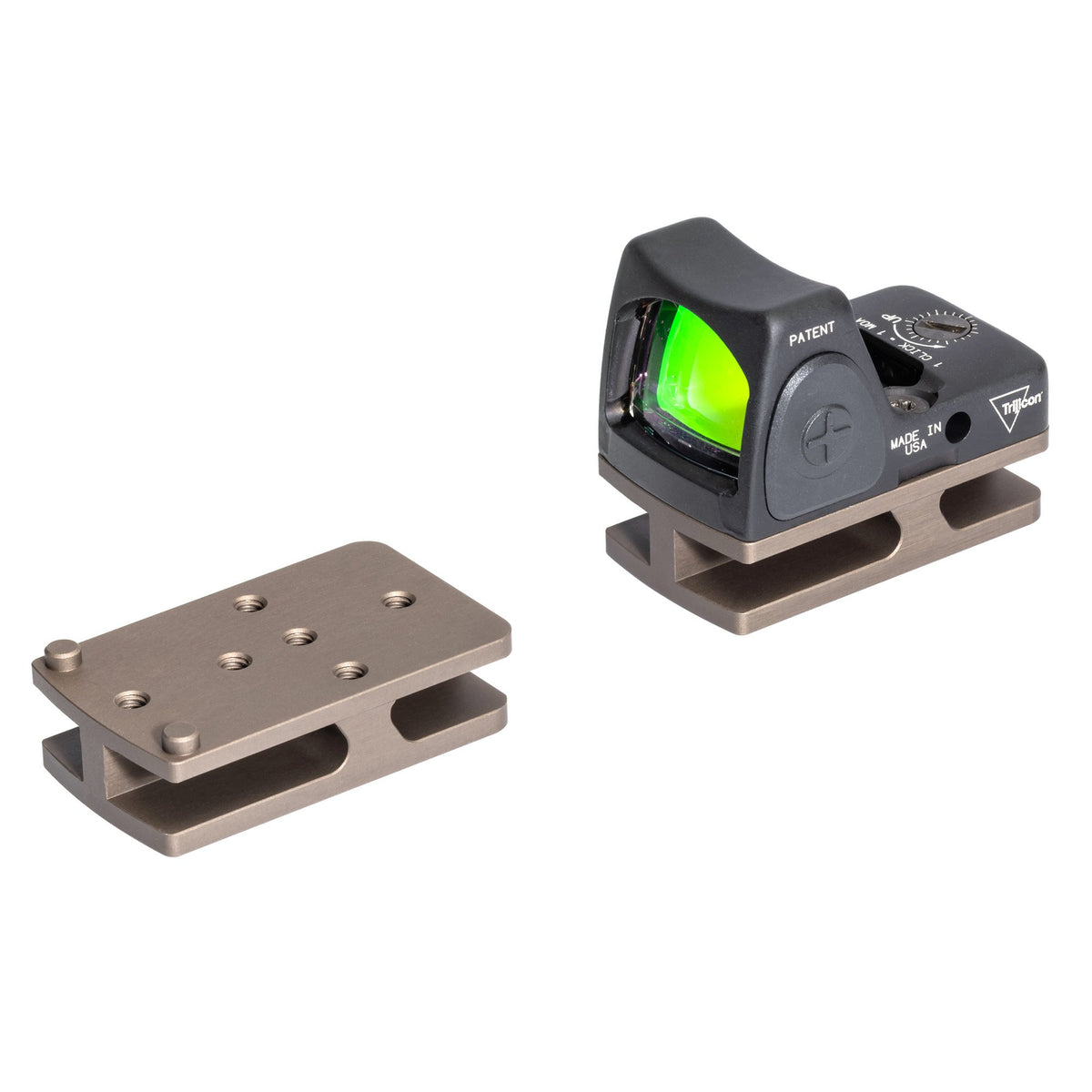 Badger Ordnance - Condition One Micro Sight Mount for RMR - Tan