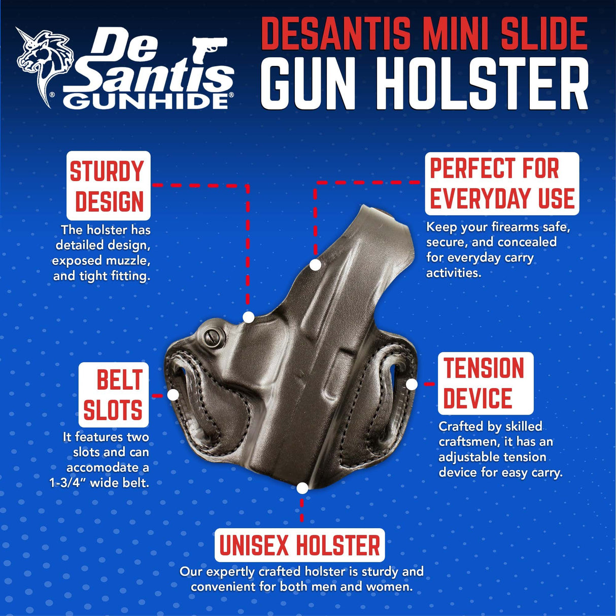 DeSantis Gunhide - Thumb Break Mini Slide Holster for Sig P365