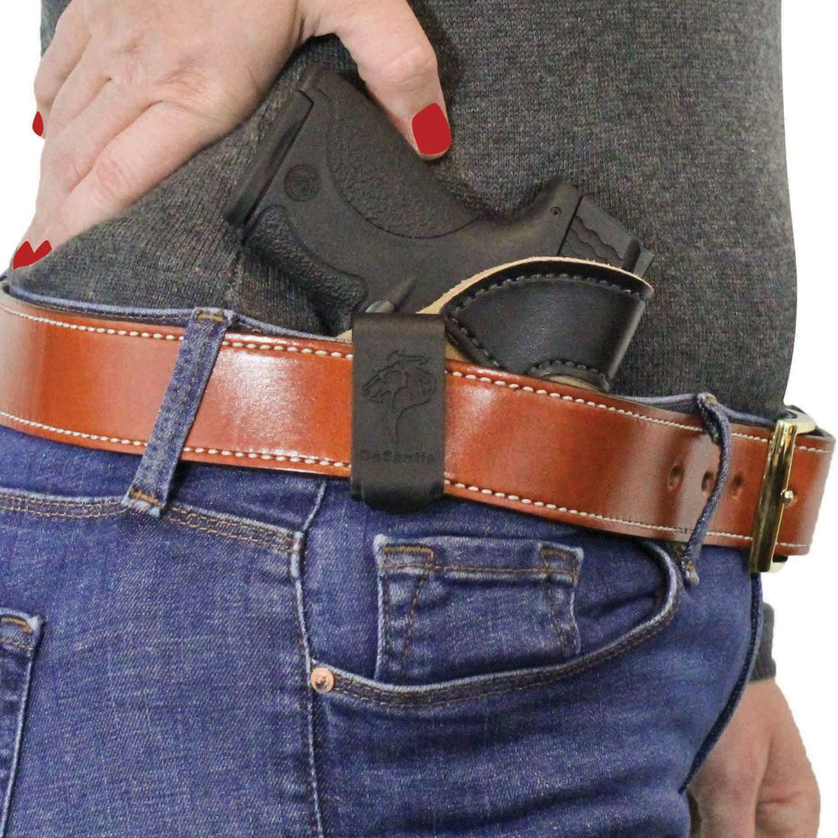 DeSantis Gunhide - Pocket-Tuk Holster for J-Frame/Ruger LCR - Tan