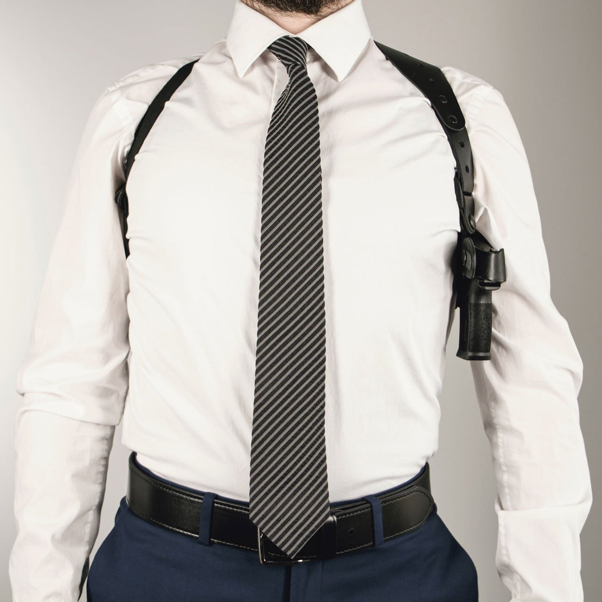 DeSantis Gunhide - CEO Shoulder Holster for SIG P365 - RH Black